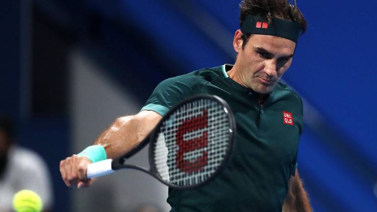 Roger Federer participa por octava ocasión en el Qatar ExxonMobil Open en Doha.