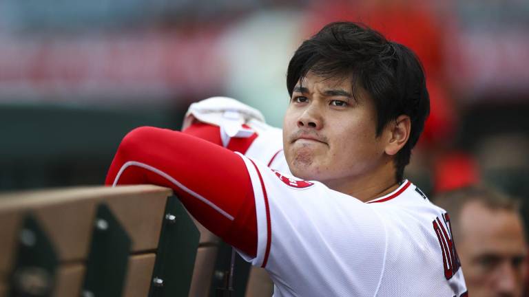 Angelinos hacen historia con Shohei Ohtani al bate