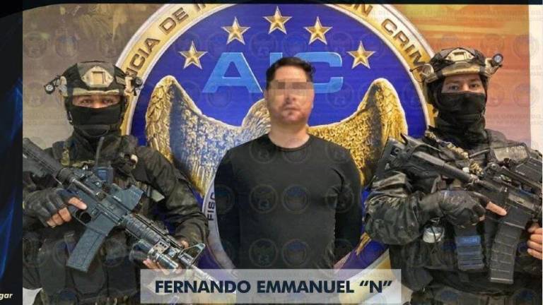 Fernando Emmanuel “N” alias “Panther”, presunto líder operativo del Cártel de Santa Rosa de Lima.