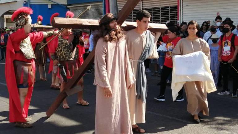 En Culiacán esta Semana Santa se representará la Pasión de Cristo.