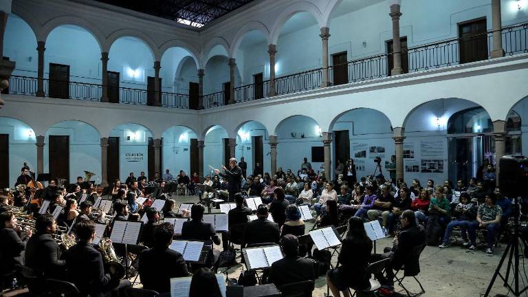 La Banda Sinfónica Juvenil del Estado se presentará en el Masin este miércoles 6 de septiembre.