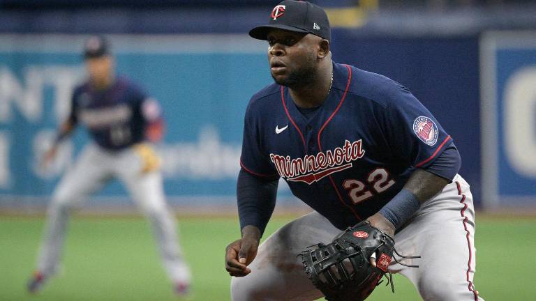 Miguel Sanó será una baja importante en la alineación de los Mellizos.