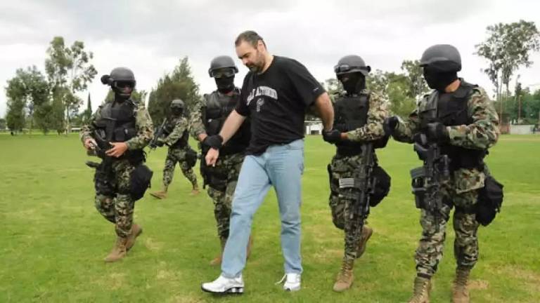 Sergio Villarreal Barragán, “El Grande”, durante su detención en 2010.
