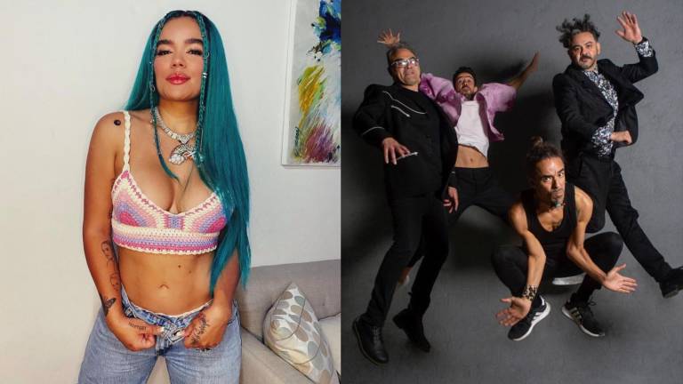 Karol G sorprende al cantar ‘Eres’ junto a Café Tacvba.
