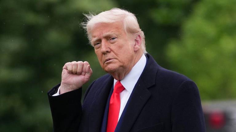 En abril, Trump anunció aranceles con base del 10 por ciento sobre los productos importados a EU, para un grupo de alrededor de 60 países.