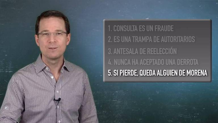 Ricardo Anaya, en su mensaje semanal.