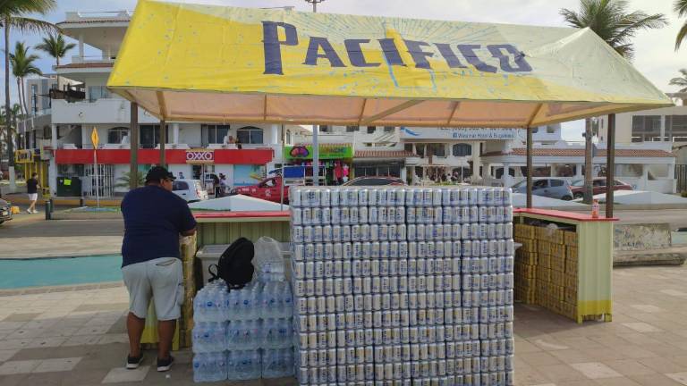 Carpa con cerveza.