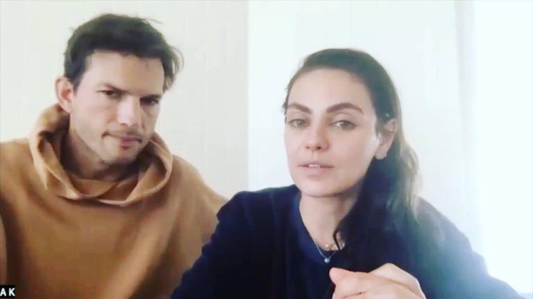 Ashton Kutcher y Mila Kunis
