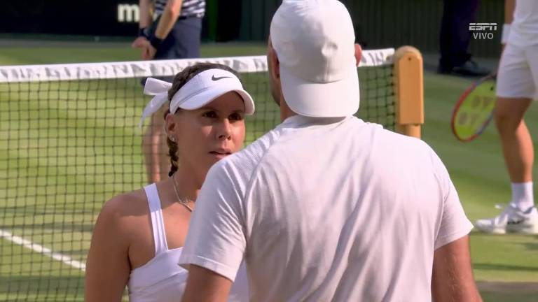 Giuliana Olmos y Santiago González cumplen un sueño al llegar a la final de Wimbledon.
