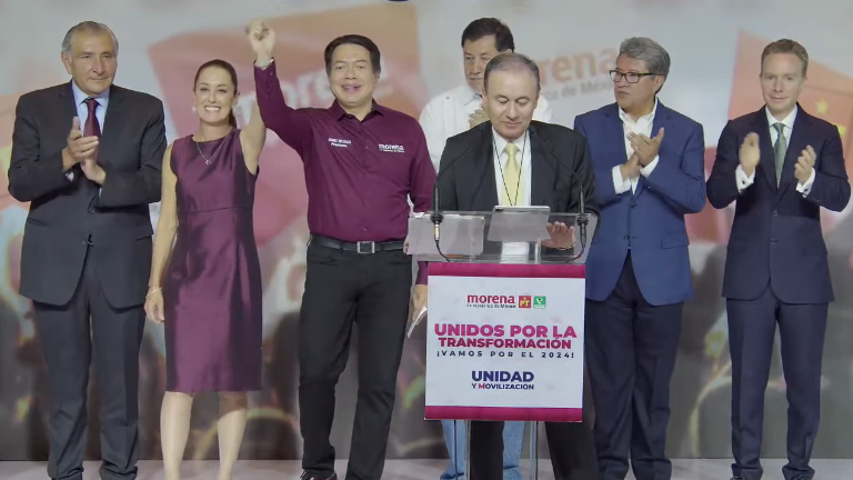 Claudia Sheinbaum ganó la encuesta interna de Morena y se convierte en la virtual candidata de Morena a la Presidencia de México.