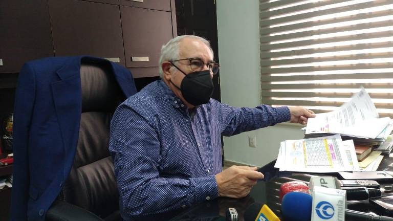 Javier Alarcón Tostado, tesorero del Ayuntamiento de Mazatlán.