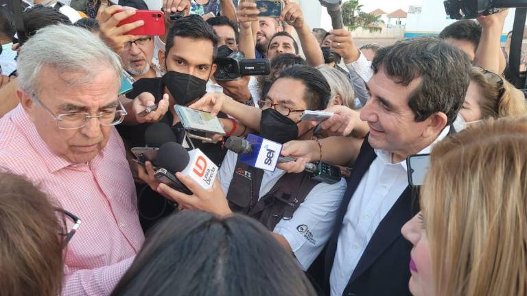 Rubén Rocha Moya y Héctor Melesio Cuén Ojeda.