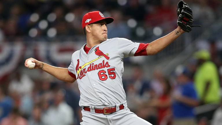 Giovanny Gallegos bajó la cortina para los Cardenales de San Luis.