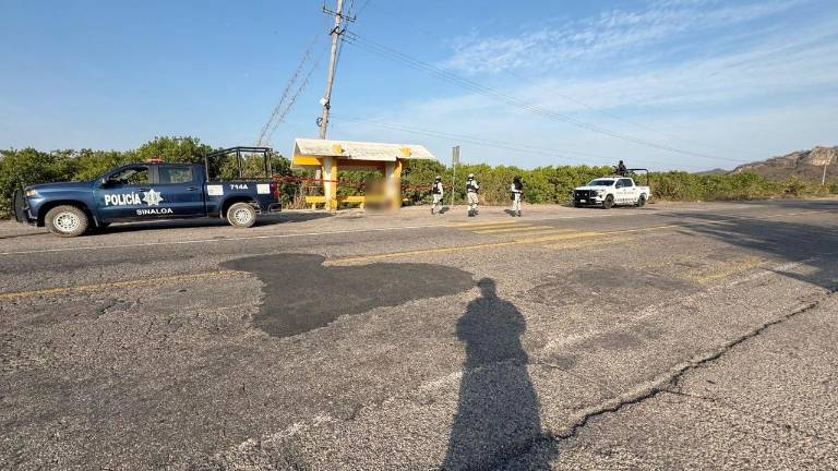 Un hombre asesinado fue localizado sobre la carretera federal en e poblado de El Trébol 1, al sur de Escuinapa.