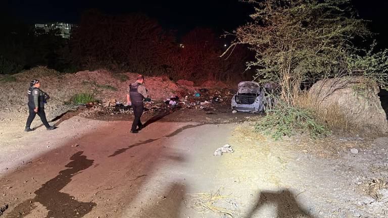 El cuerpo de una persona sin identificar fue localizado cerca de las 21:00 horas de la noche del martes 29 de abril, tras ser localizado un vehículo que se incendiaba.