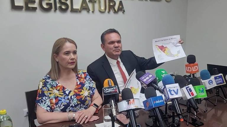 Legisladores de Movimiento Ciudadano insisten al Gobernador que declare emergencia por sequía en Sinaloa.