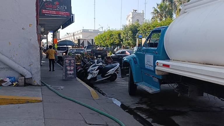El Centro de Escuinapa es uno de los sectores donde hay desabasto de agua continuo.