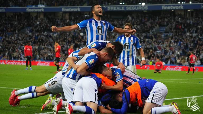 La Real Sociedad vence 1-0 al Mallorca y duerme como líder de LaLiga
