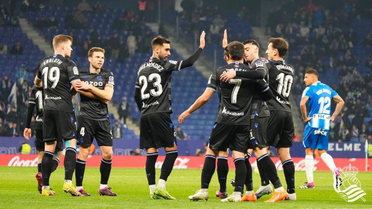 La Real Sociedad logró mantenerse entre los tres primeros lugares de LaLiga.
