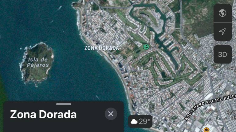 El hotel en el que ocurrió el deceso está en la Zona Dorada de Mazatlán.