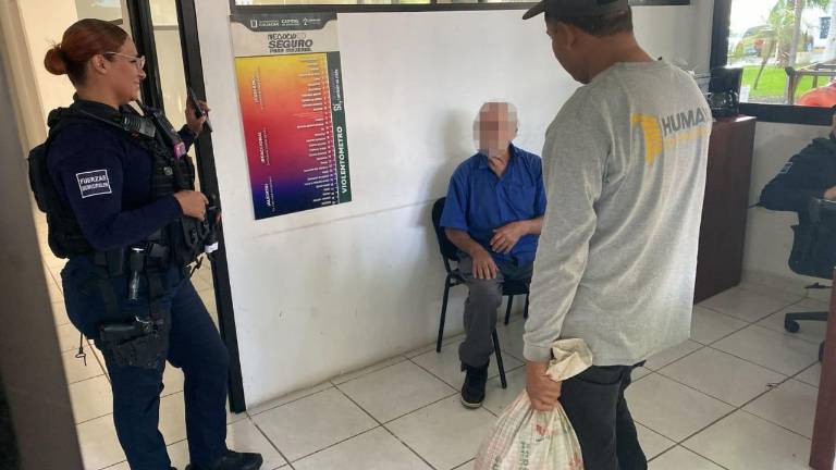 Fue un sobrino quien identificó al adulto mayor y acudió a las instalaciones de la corporación para reunirse con él.