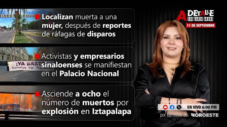 Ponte al día con las noticias que importan en Sinaloa.