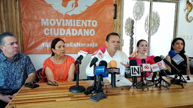 Sergio Torres Félix, dirigente de Movimiento Ciudadano.