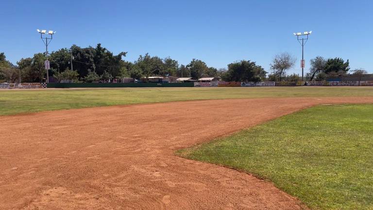 El campo rehabilitado.