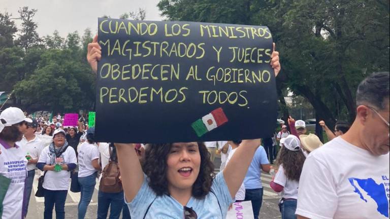 La conferencia del 14 de febrero de 2025 fue la última que realizaron los juzgadores.