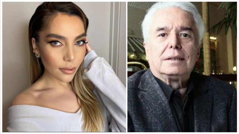Enrique Guzmán y Frida Sofía.