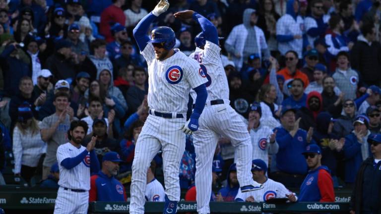 Los Cachorros le repitieron la dosis a los Rangers de Texas.