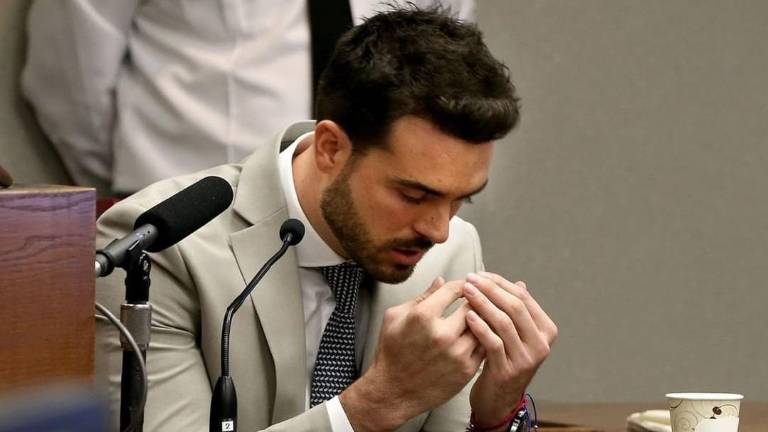 Pablo Lyle durante el juicio que ya inició en Miami.