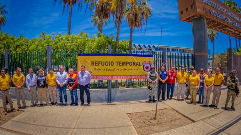 Palacios Domínguez informó que se están supervisando los 5 albergues con los que cuenta Mazatlán y 3 en la zona rural.