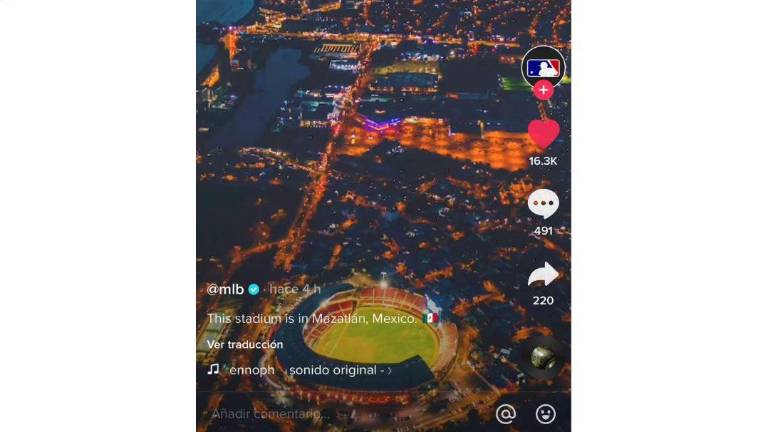 Mazatlán es considerado por MLB como un lugar ideal para albergar un estadio de beisbol.
