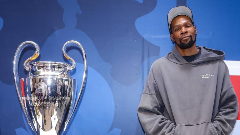 Kevin Durant ya es socio en el París Saint-Germain.