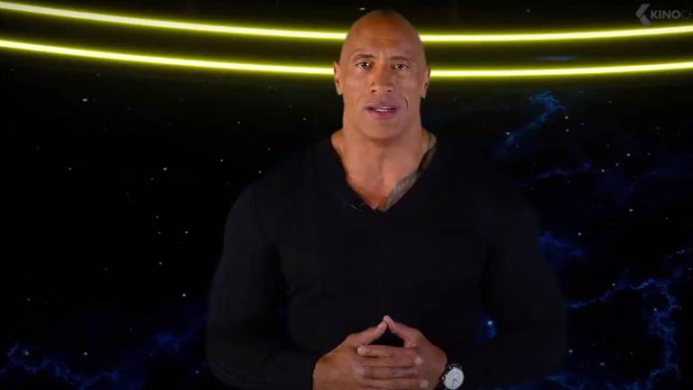 El actor Dwayne Johnson se adelanta a el lanzamiento del primer avance de Black Adam.