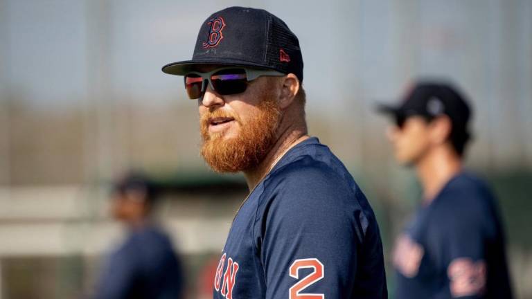 Justin Turner fue golpeado por un lanzamiento en el juego del pasado domingo.