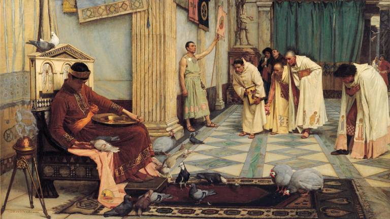 John W. Waterhouse, Los favoritos del emperador.