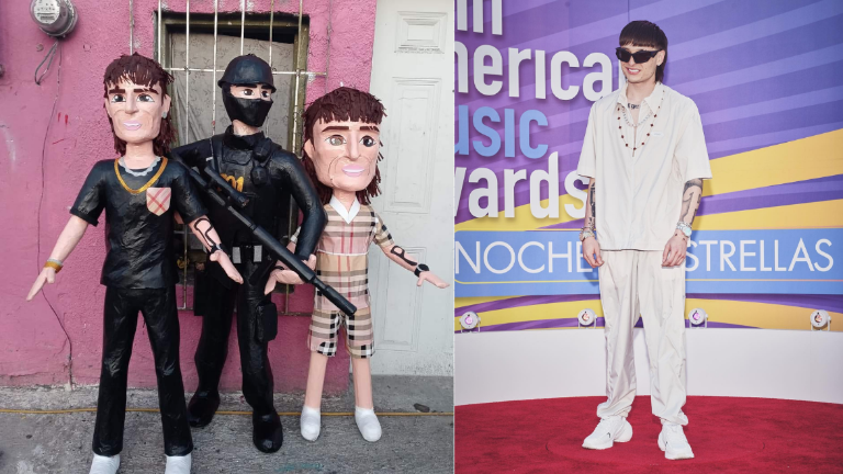Peso Pluma ya cuenta con sus propias piñatas.