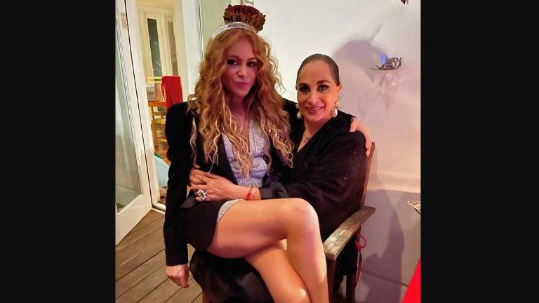 Paulina Rubio y Susana Dosamantes.