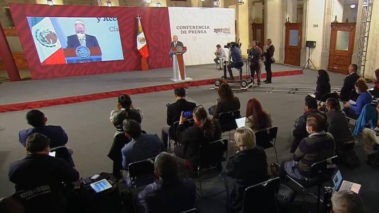 Conferencia mañanera.