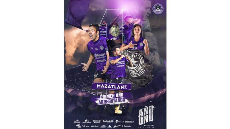 Mazatlán FC continúa con sus festejos por el primer aniversario de su fundación.