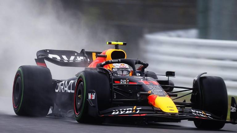 Sergio ‘Checo’ Pérez tuvo su primeras prácticas en el circuito de Suzuka.