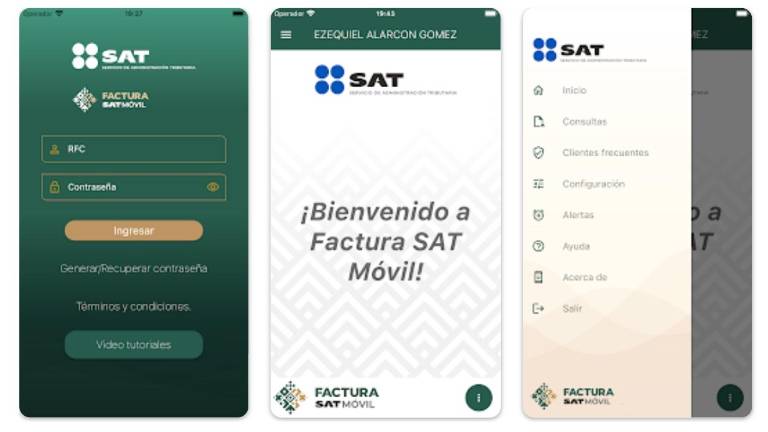 El objetivo de la aplicación móvil es facilitar el proceso para que los contribuyentes puedan cumplir con sus obligaciones fiscales.