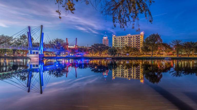 Foto del río Tamazula en Culiacán, autor M.A. Victoria.