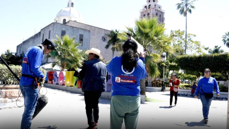 El filme realiza grabaciones en lugares simbólicos de Escuinapa.