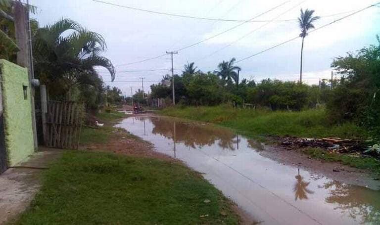 En Escuinapa, calles inundadas se atenderán en un mes: Comuna