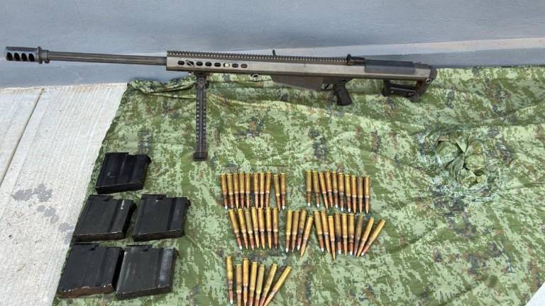 Armas de fuego largas, granadas, municiones y equipo táctico fue el aseguramiento realizado por el Ejército en San Ignacio.