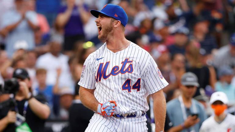 Pete Alonso, de los Mets de Nueva York, se proclamó bicampeón del Derby de Jonrones de las Grandes Ligas.