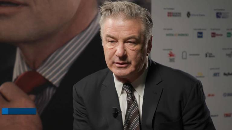 Alec Baldwin en el Festival de Cine de Torino.